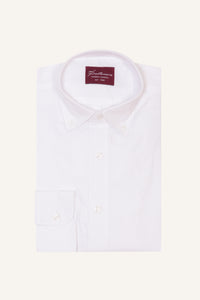 White Button-Down Oxford Shirt