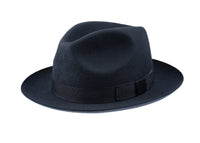 Christys Chepstow navy fedora